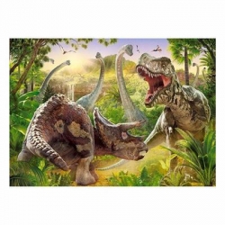 67184 Z.CAS Puzzle 180el Dinosaur Battle 2-13157