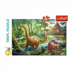 74745 Z.Puzzle 60el.TREFL Wedrówka dinozaur-10223