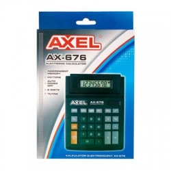 510 - AXEL Kalkulator AX-676 opakowanie-5239
