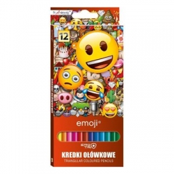 63985 - Kredki 12kol Majewski 18cm Emoji-5962
