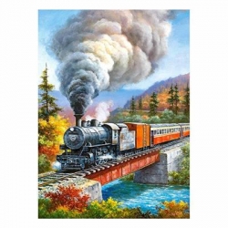 75923 Z.CAS Puzzle 200el Train Crossing 2-10953