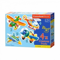 78143 Z.CAS Puzzle 4w1 Funny Planes-13172
