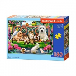 78146 Z.CAS Puzzle 180el Pets in the Park-18380