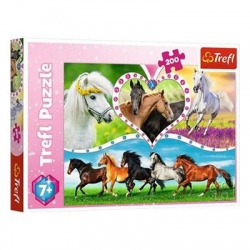 77652 Z.Puzzle 200el.TREFL Piekne konie 13248-18424