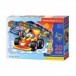 49995 Z.CAS Puzzle 20el maxi Racing Action306-10824