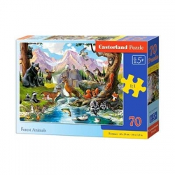 76137 Z.CAS Puzzle 70el Forest Animals-10894