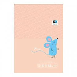 61983 Notes A7 Inter 50k B&B Kids pastel mouse-11277