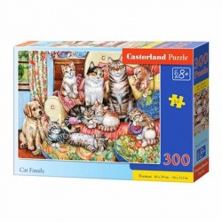 77592 Z.CAS Puzzle 300el Cat family-11651