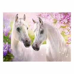75902 Z.CAS Puzzle 300el Romantic Horses 2-11657