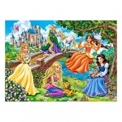 73053 Z.CAS Puzzle 70el Princesses in Garden 2-11676