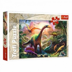56797 Z.Puzzle 100el. Trefl Swiat dinoza 16277-11835