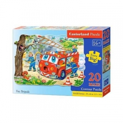 41214 Z.CAS Puzzle 20el maxi Fire Brigade-13106
