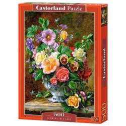 75928 Z.CAS Puzzle 500el Flowers in a Vase-13181