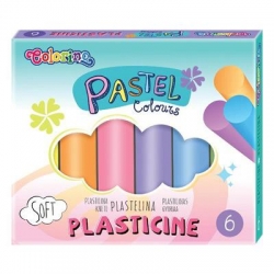78821 Plastelina 6kol PATIO Colorino pastel-13591