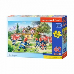 41130 Z.CAS Puzzle 40el maxi Fire Brigade-18386