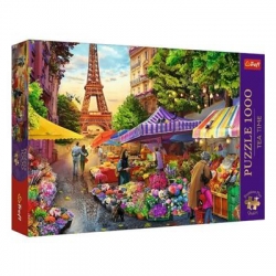 Z.Puzzle 1000el.Trefl Targ Kwiatowy     