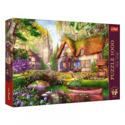 Z.Puzzle 1000el.Trefl Urocza chatka     