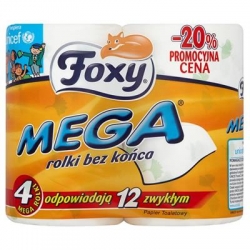 695 - Pap toalet Foxy MEGA op4szt-6351