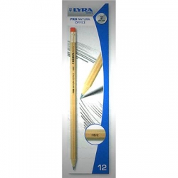 66501 Ołówek Lyra Pro Natura HB z gumka-6784